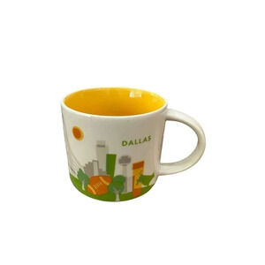 Starbucks Dallas‎ TX You are Here Collector Series Coffee Mug 14oz